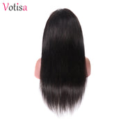 Votisa Hair Straight 13x6 Lace Front Wig Human Virgin Hair Wigs 180% Density