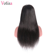 Votisa Hair Straight 13x4 Lace Front Wig Human Virgin Hair Wigs 180%