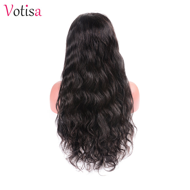 Votisa Hair 360 Lace Frontal Wig Human Virgin Hair Body Wave Lace Front Wigs