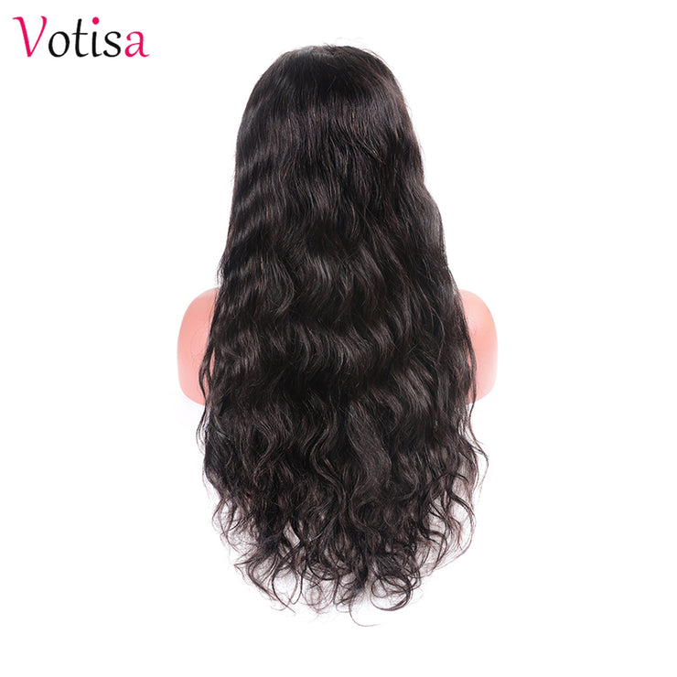 Votisa Hair 13x6 Lace Front Wig Body Wave Human Virgin Hair 180% Density