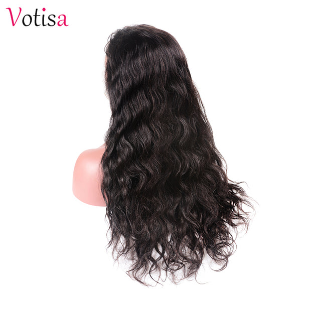 Votisa Hair 360 Lace Frontal Wig Human Virgin Hair Body Wave Lace Front Wigs