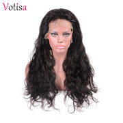 Votisa Hair Lace Front Wig 13x6 Human Virgin Hair Wigs Body Wave 150% Density