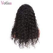 Votisa Hair Lace Front Wig Beach Wave 13x4 Human Virgin Hair Lace Wigs 180%