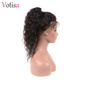 Votisa Hair Deep Wave Lace Front Wig 13x4 Human Virgin Hair Wigs 150%