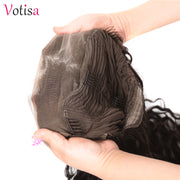 Votisa Hair Deep Wave Lace Front Wig 13x4 Human Virgin Hair Wigs 150%