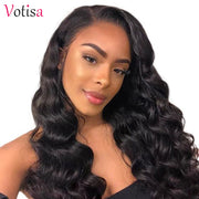 Votisa Hair Body Wave Lace Front Hair Wigs 13x4 Human Virgin Hair Wig 150%