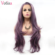 Votisa Hair Lace Front Wigs 26 inch Synthetic Hair Wigs Long Wavy Hair For Women