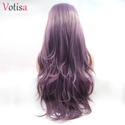 Votisa Hair Lace Front Wigs 26 inch Synthetic Hair Wigs Long Wavy Hair For Women