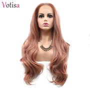 Votisa Hair Lace Front Wigs 26 inch Synthetic Hair Wigs Long Wavy Hair For Women