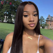 Votisa Hair Straight 360 Lace Frontal Wigs Human Virgin Hair Front Wig