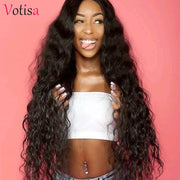 Votisa Hair Water Wave Lace Front Wig 13x6 Human Virgin Hair Wigs 150% Density