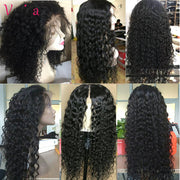 Votisa Hair Water Wave 360 Lace Frontal Wigs Human Virgin Hair Wig